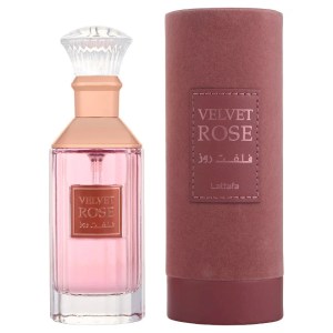 LATTAFA VELVET ROSE UNISEX 3.4 OZ EDP SP